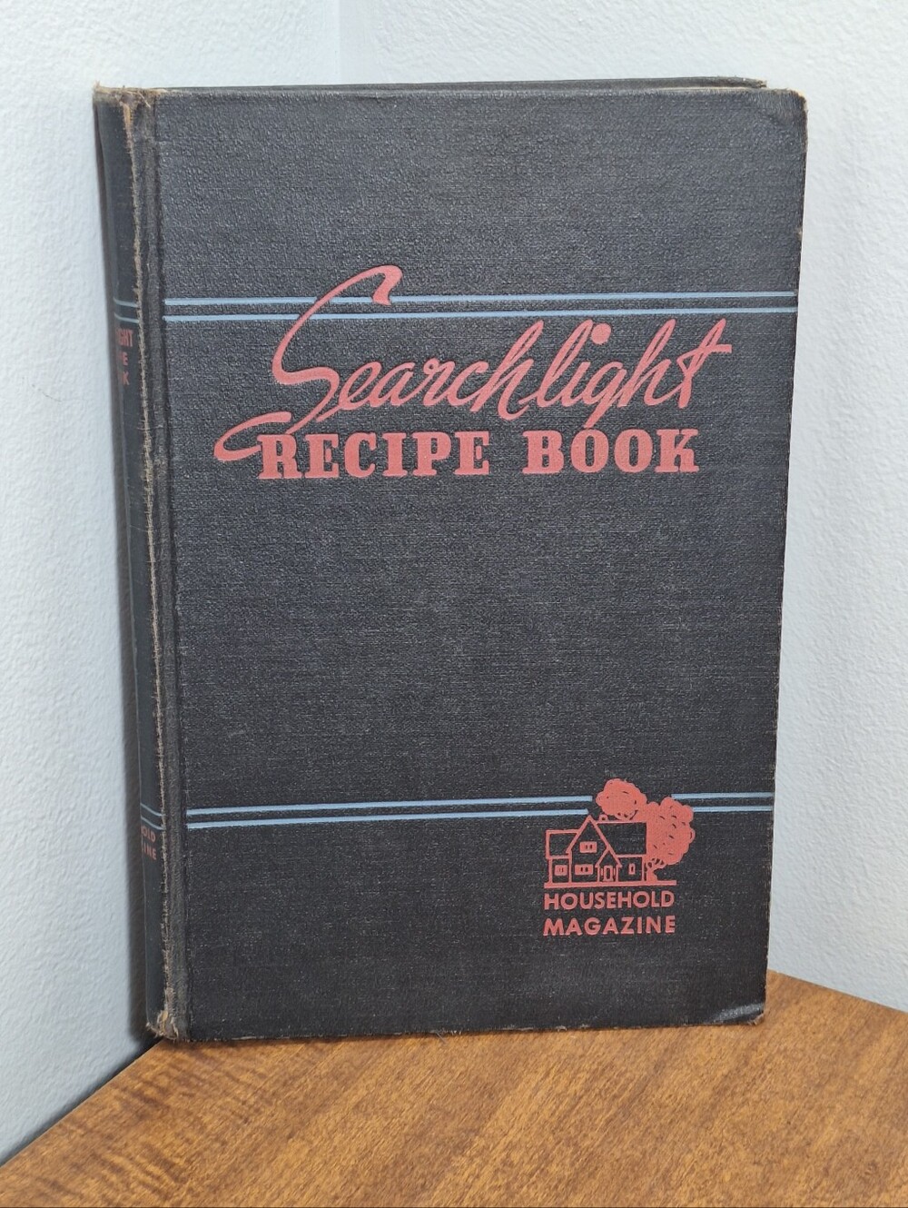 Vintage 1942 Seachlight Household Magazine Hardcover Recipe Cookbook Index Pages